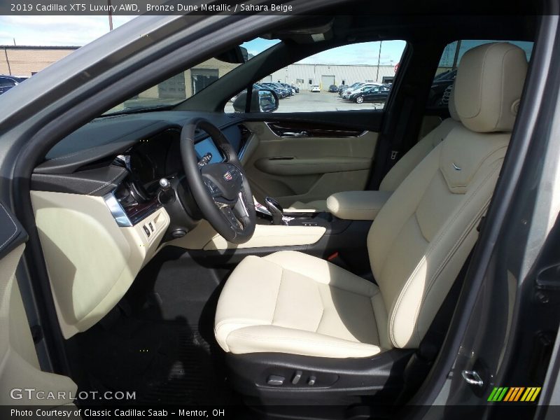 Bronze Dune Metallic / Sahara Beige 2019 Cadillac XT5 Luxury AWD