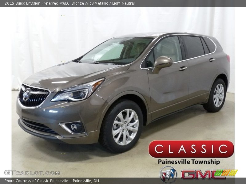 Bronze Alloy Metallic / Light Neutral 2019 Buick Envision Preferred AWD