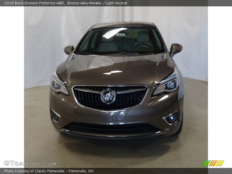 Bronze Alloy Metallic / Light Neutral 2019 Buick Envision Preferred AWD