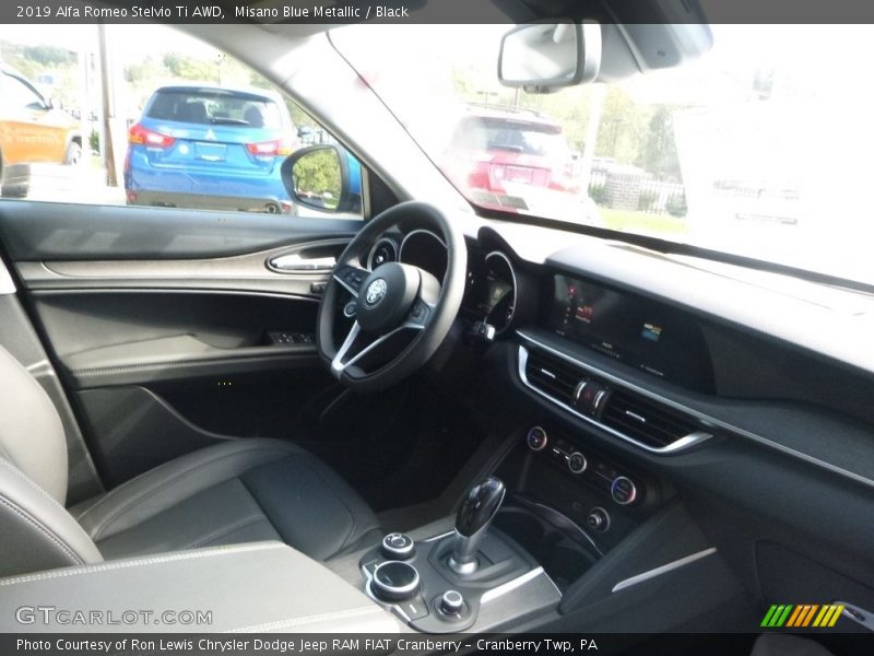 Misano Blue Metallic / Black 2019 Alfa Romeo Stelvio Ti AWD