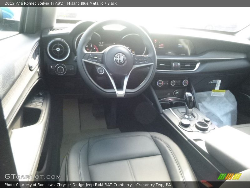 Front Seat of 2019 Stelvio Ti AWD