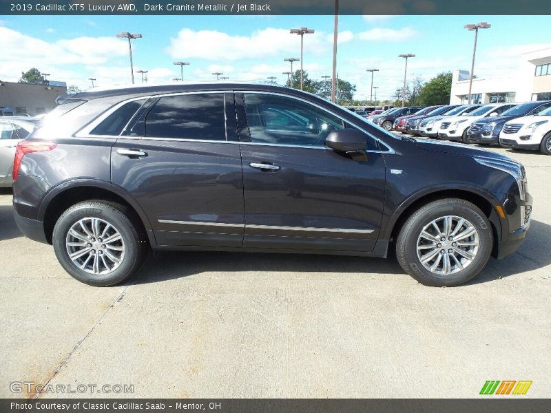 Dark Granite Metallic / Jet Black 2019 Cadillac XT5 Luxury AWD