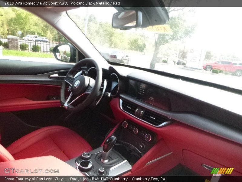 Dashboard of 2019 Stelvio Sport AWD