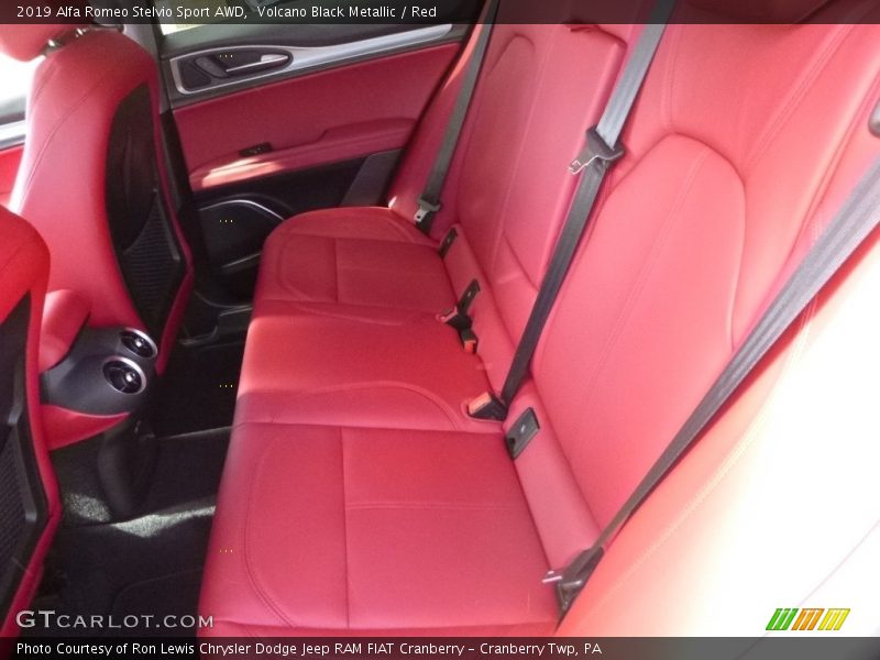 Rear Seat of 2019 Stelvio Sport AWD