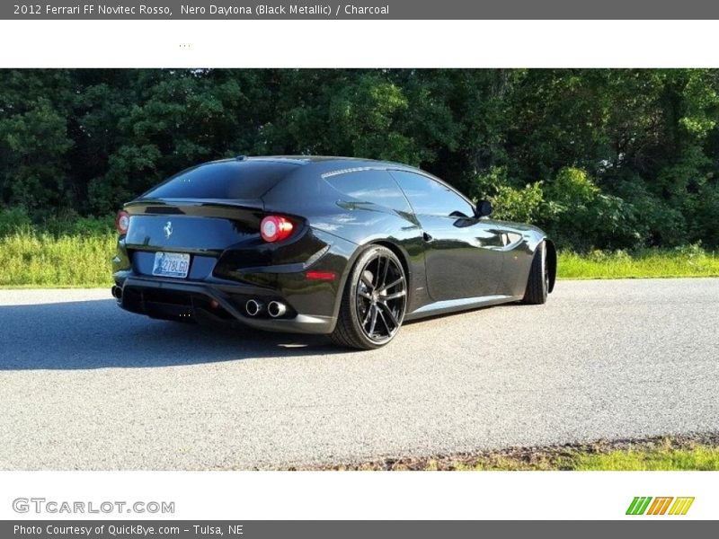 Nero Daytona (Black Metallic) / Charcoal 2012 Ferrari FF Novitec Rosso