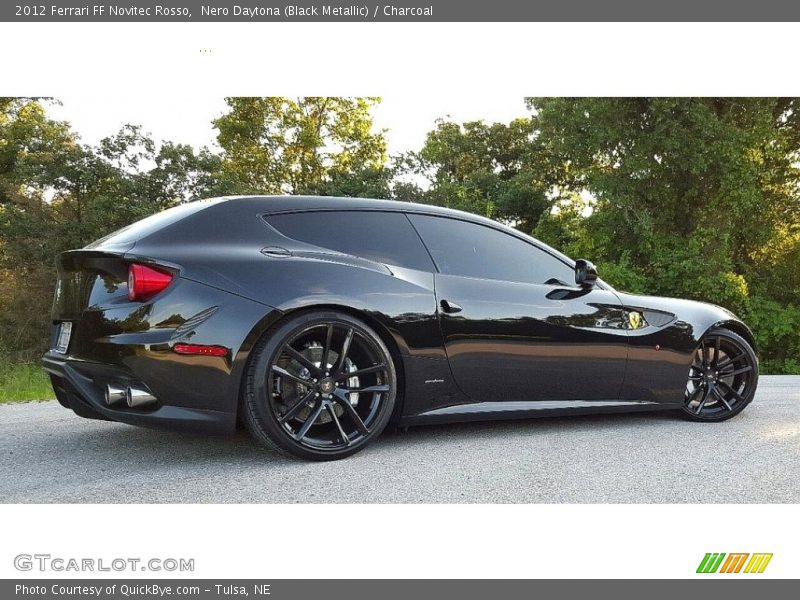 Nero Daytona (Black Metallic) / Charcoal 2012 Ferrari FF Novitec Rosso