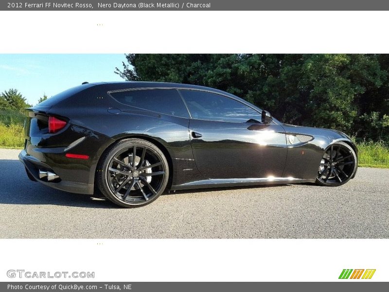 Nero Daytona (Black Metallic) / Charcoal 2012 Ferrari FF Novitec Rosso