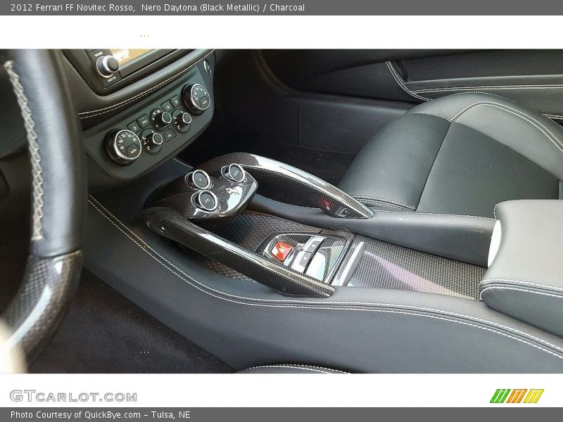 Nero Daytona (Black Metallic) / Charcoal 2012 Ferrari FF Novitec Rosso