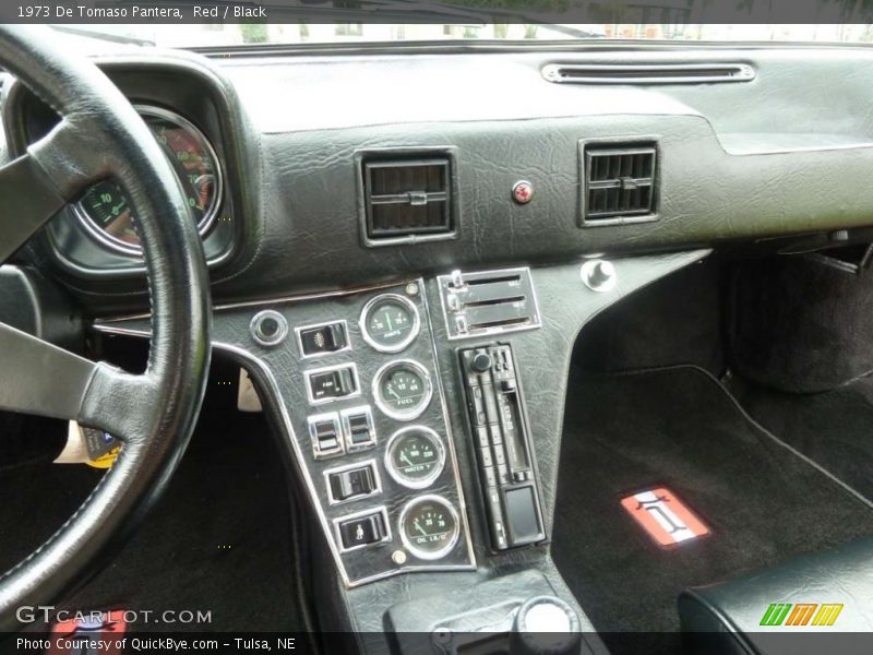 Dashboard of 1973 Pantera 