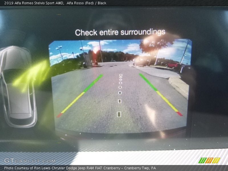 Alfa Rosso (Red) / Black 2019 Alfa Romeo Stelvio Sport AWD