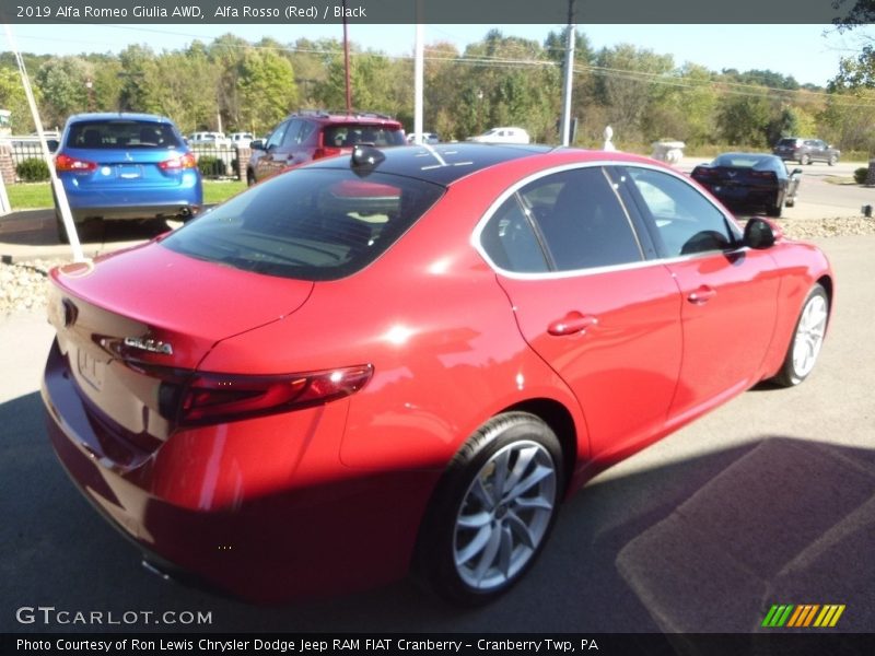 Alfa Rosso (Red) / Black 2019 Alfa Romeo Giulia AWD