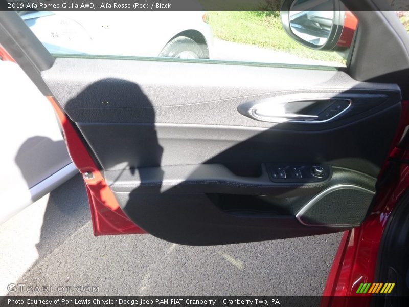 Alfa Rosso (Red) / Black 2019 Alfa Romeo Giulia AWD