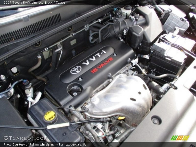 Black / Taupe 2007 Toyota RAV4 Limited