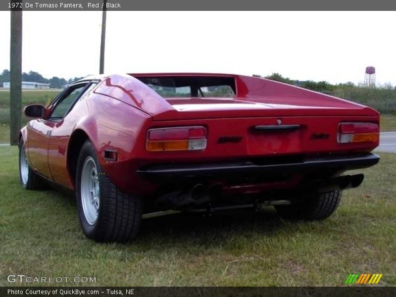 Red / Black 1972 De Tomaso Pantera