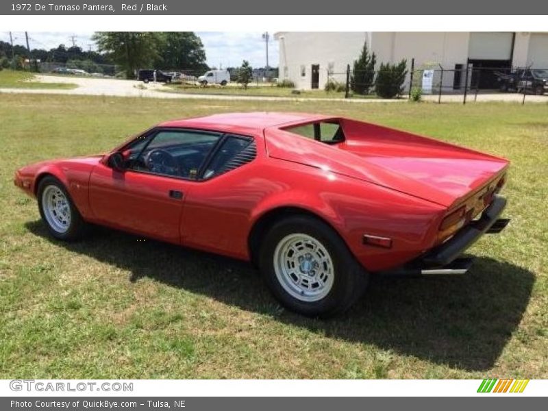 Red / Black 1972 De Tomaso Pantera