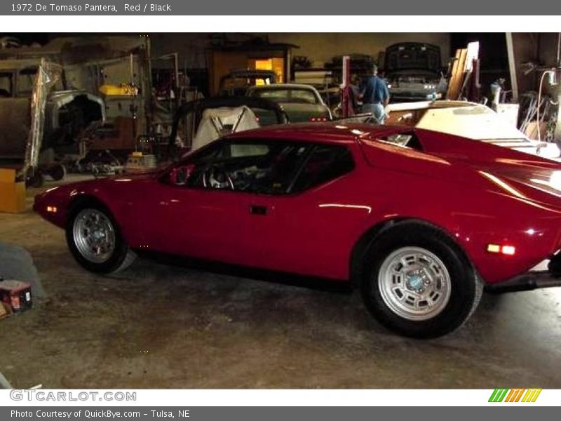 Red / Black 1972 De Tomaso Pantera