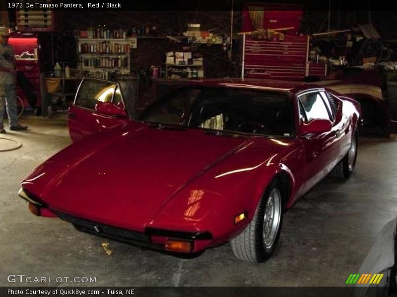 Red / Black 1972 De Tomaso Pantera