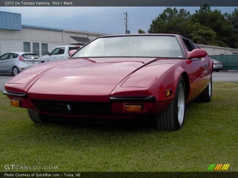 Red / Black 1972 De Tomaso Pantera