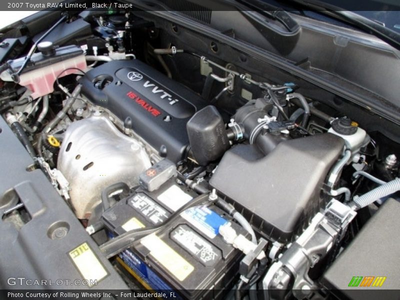 Black / Taupe 2007 Toyota RAV4 Limited