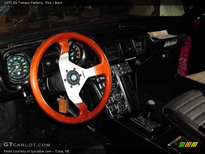 Controls of 1972 Pantera 