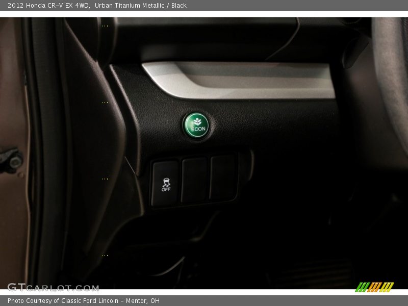 Urban Titanium Metallic / Black 2012 Honda CR-V EX 4WD