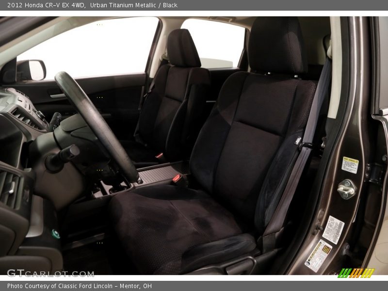 Urban Titanium Metallic / Black 2012 Honda CR-V EX 4WD