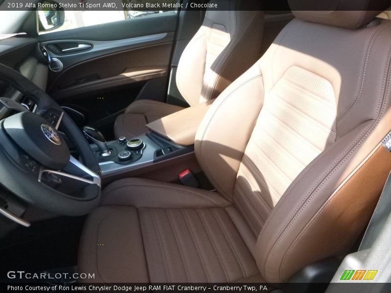 Front Seat of 2019 Stelvio Ti Sport AWD