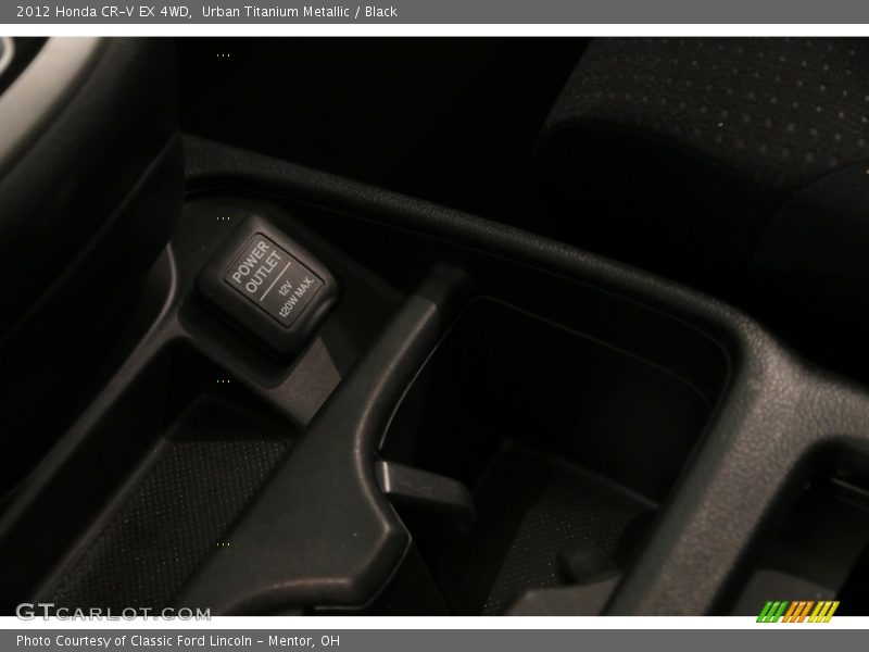 Urban Titanium Metallic / Black 2012 Honda CR-V EX 4WD
