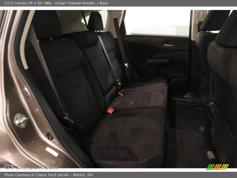 Urban Titanium Metallic / Black 2012 Honda CR-V EX 4WD