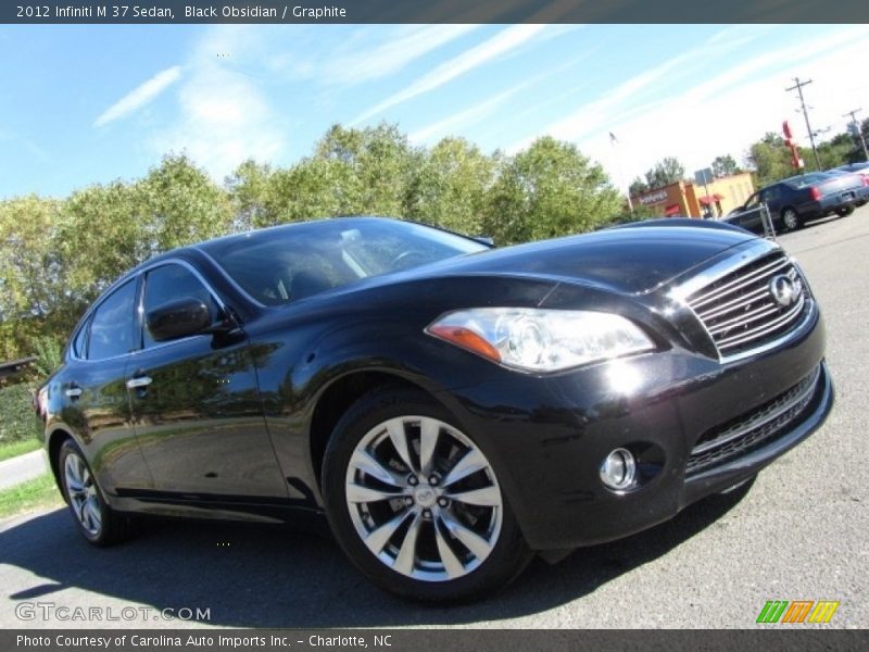 Black Obsidian / Graphite 2012 Infiniti M 37 Sedan