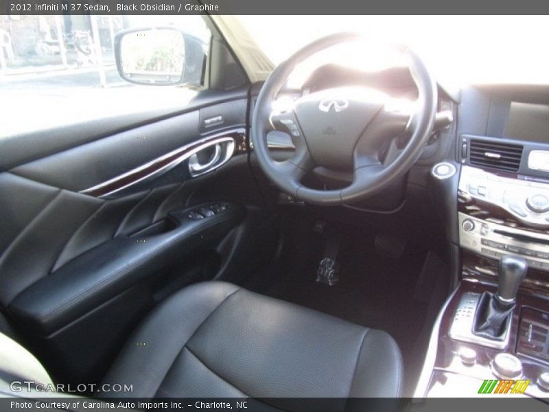 Black Obsidian / Graphite 2012 Infiniti M 37 Sedan