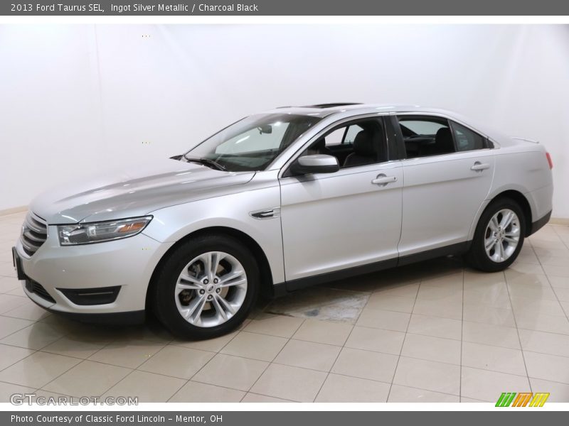 Ingot Silver Metallic / Charcoal Black 2013 Ford Taurus SEL
