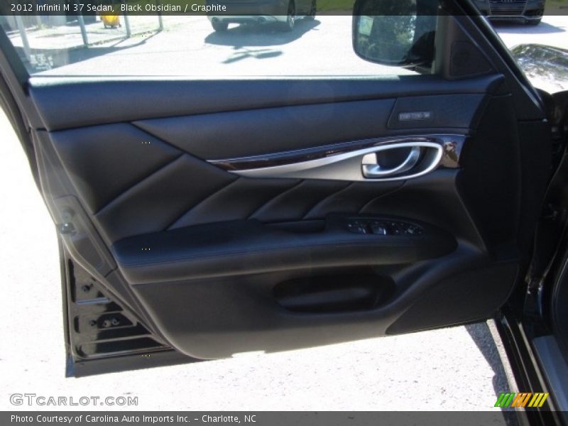 Black Obsidian / Graphite 2012 Infiniti M 37 Sedan