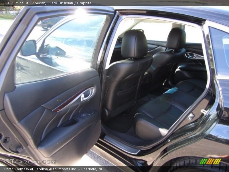 Black Obsidian / Graphite 2012 Infiniti M 37 Sedan