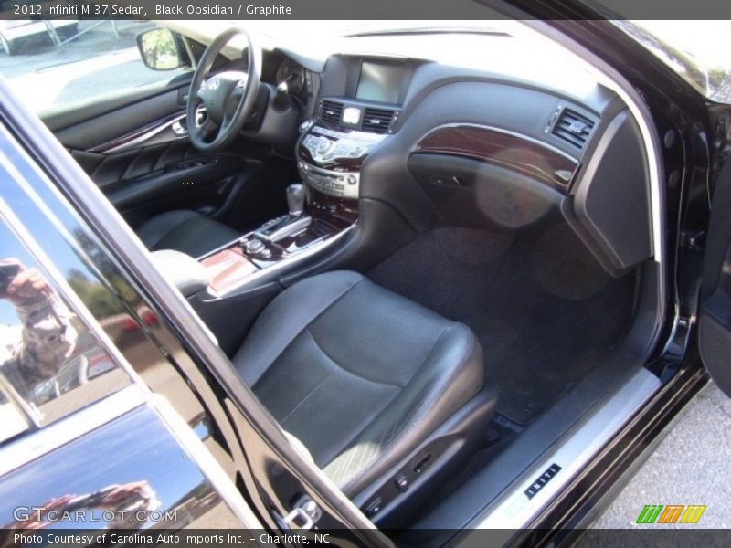 Black Obsidian / Graphite 2012 Infiniti M 37 Sedan