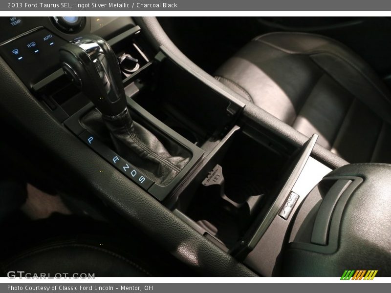 Ingot Silver Metallic / Charcoal Black 2013 Ford Taurus SEL