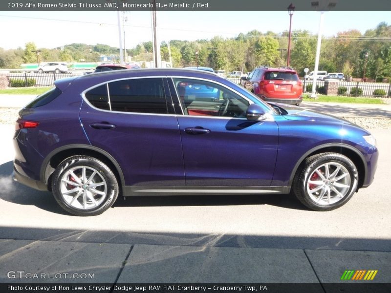  2019 Stelvio Ti Lusso AWD Montecarlo Blue Metallic