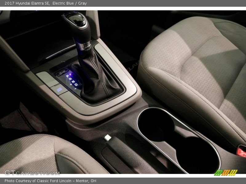 Electric Blue / Gray 2017 Hyundai Elantra SE