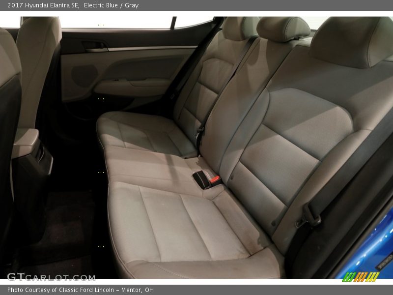 Electric Blue / Gray 2017 Hyundai Elantra SE