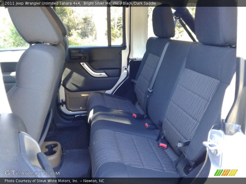 Bright Silver Metallic / Black/Dark Saddle 2011 Jeep Wrangler Unlimited Sahara 4x4