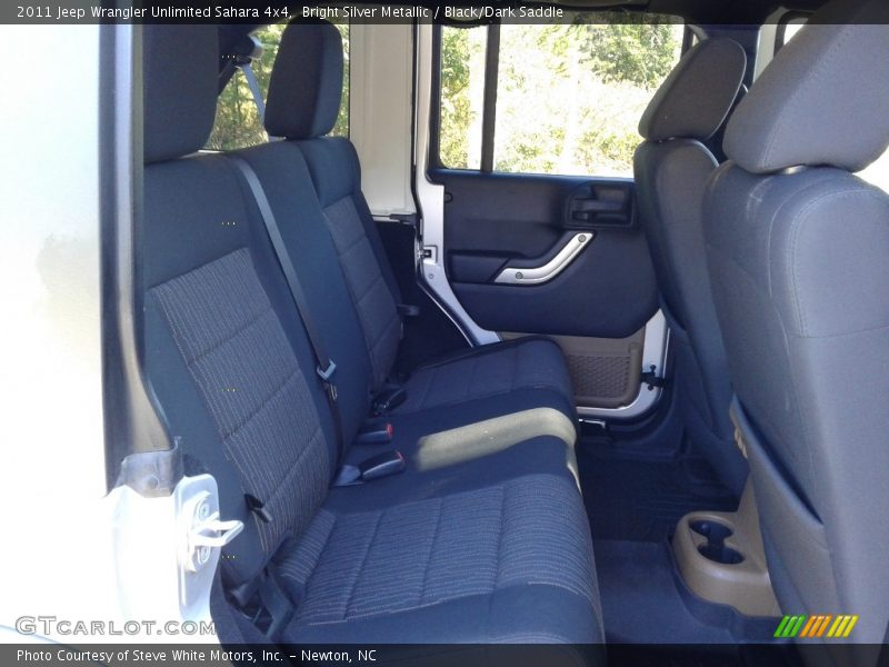 Bright Silver Metallic / Black/Dark Saddle 2011 Jeep Wrangler Unlimited Sahara 4x4