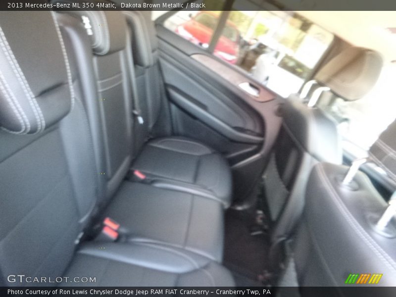 Dakota Brown Metallic / Black 2013 Mercedes-Benz ML 350 4Matic