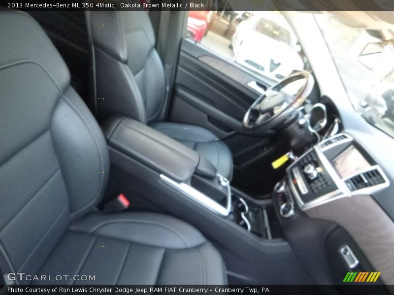 Dakota Brown Metallic / Black 2013 Mercedes-Benz ML 350 4Matic