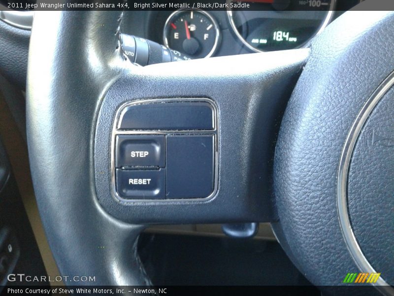 Bright Silver Metallic / Black/Dark Saddle 2011 Jeep Wrangler Unlimited Sahara 4x4