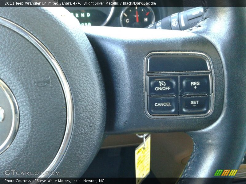 Bright Silver Metallic / Black/Dark Saddle 2011 Jeep Wrangler Unlimited Sahara 4x4