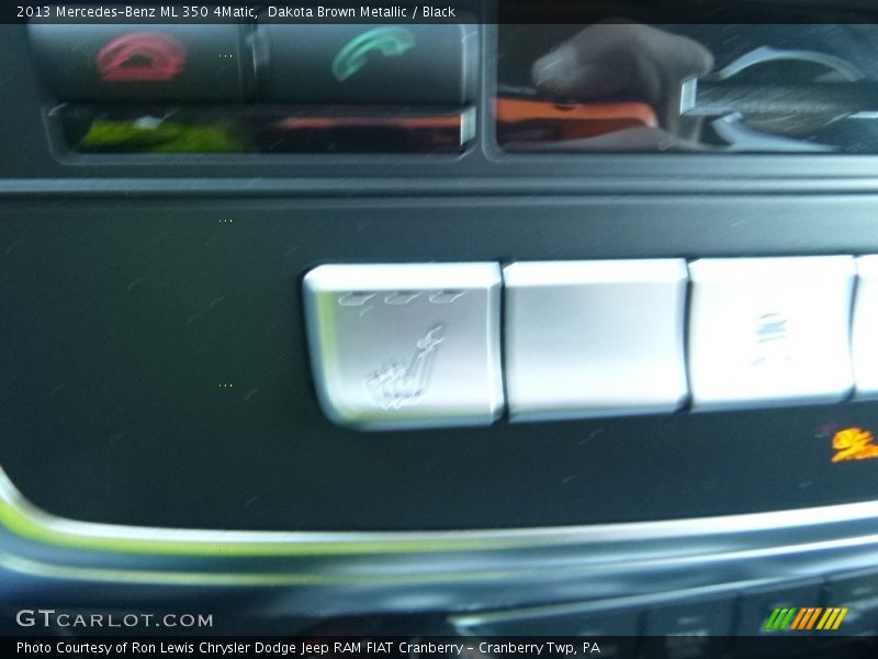 Dakota Brown Metallic / Black 2013 Mercedes-Benz ML 350 4Matic