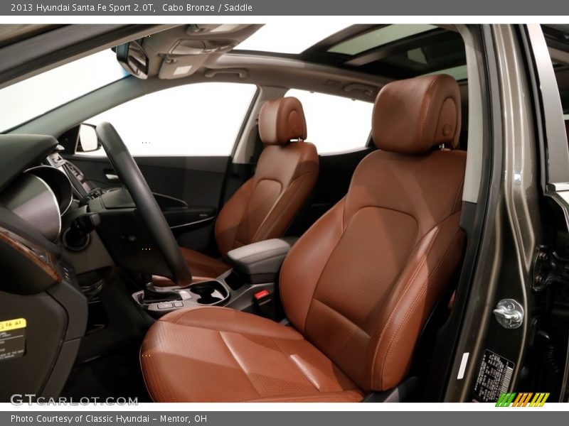 Cabo Bronze / Saddle 2013 Hyundai Santa Fe Sport 2.0T