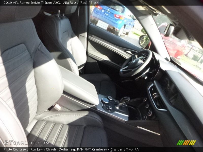  2019 Stelvio Ti Sport AWD Black Interior