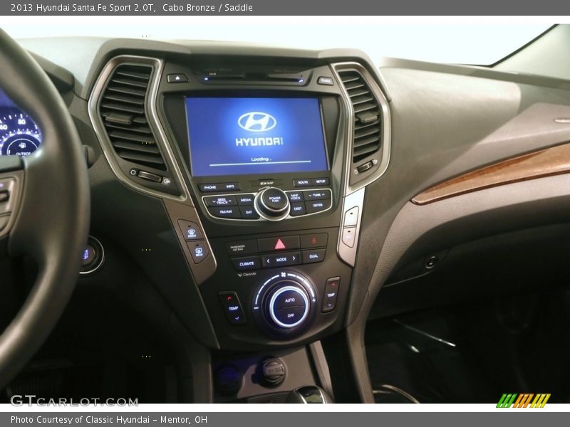 Cabo Bronze / Saddle 2013 Hyundai Santa Fe Sport 2.0T