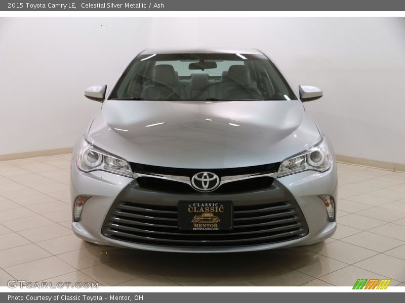 Celestial Silver Metallic / Ash 2015 Toyota Camry LE